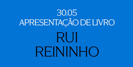 Rui Reininho Apresenta "Soñetos"